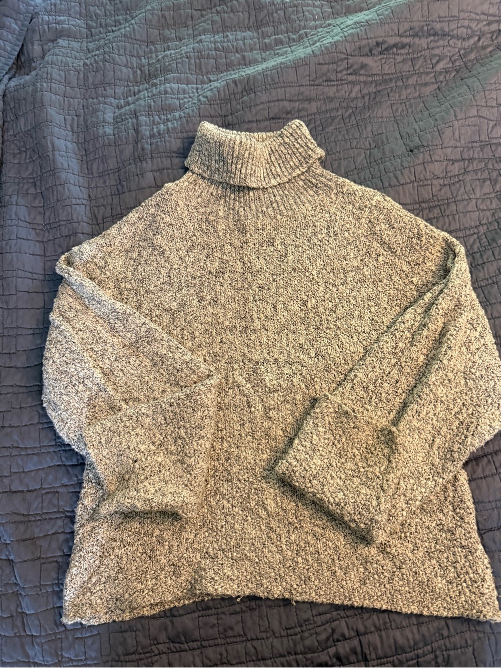 Turtleneck Sweater - Gray